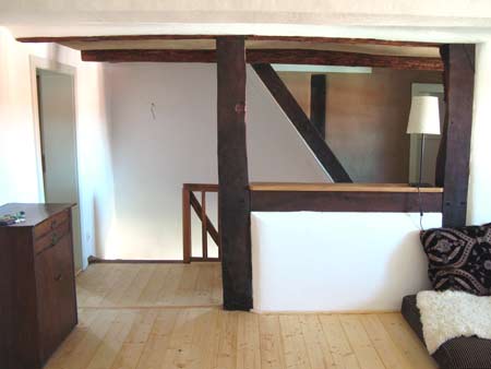 Offene Fachwerkstruktur