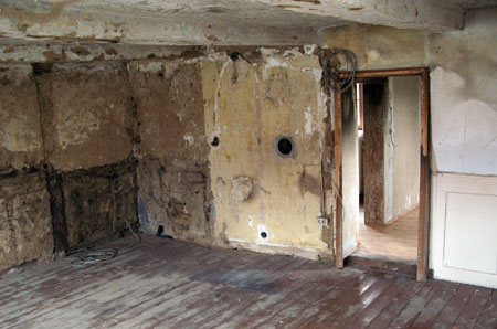 Das Fachwerkhaus vor der Sanierung