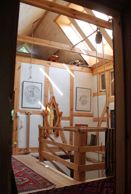 treppenhaus mit oberlicht