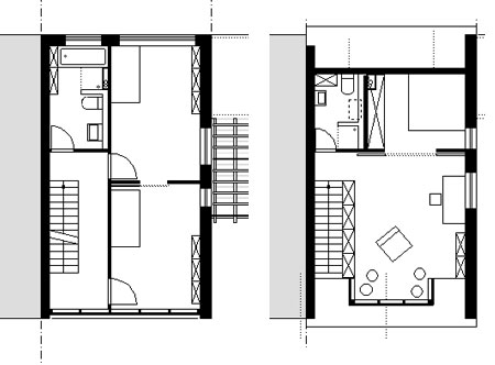 Grundriss OG und DDG