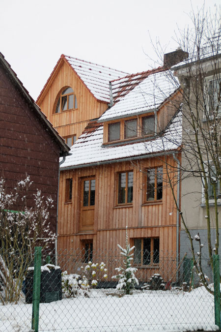 dämmung des holzhauses