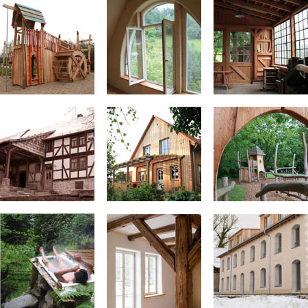 Spielgerät - Baumhaus - Holzhaus - Altbausanierung - Holzbau - Aussenbadewanne - Spielehaus - Robinie -Ökologisches Bauen