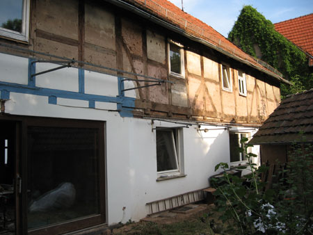 fassade vor der instandsetzung