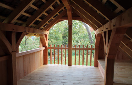 Blick  in die Apfelbäume