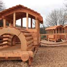 Spielplatz-Eisenbahn