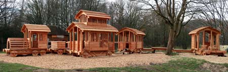 Holzeisenbahn Steinertsee