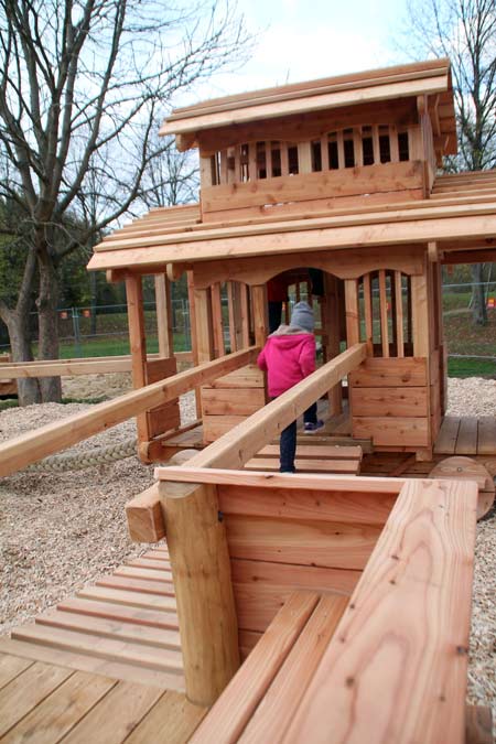 Holzbruecke Holzeisenbahn