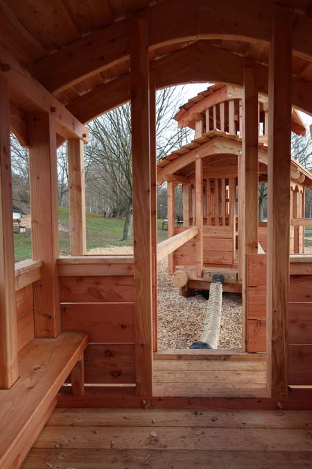 Hangelseil Spielplatzeisenbahn