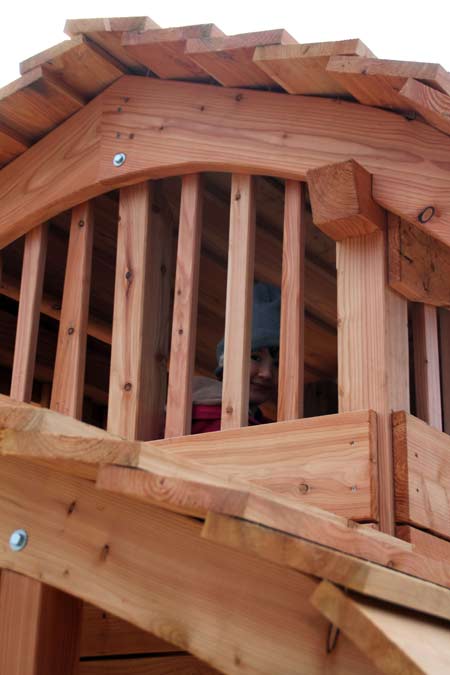 Ausguck Holzeisenbahn