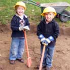 Lenglern Baustellenaktion