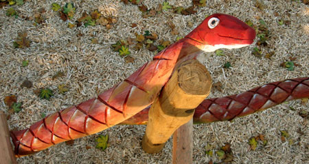 holzschlange