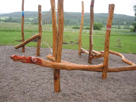 Balancierobjekt Kletterdrache