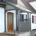 Eingangsüberdachung